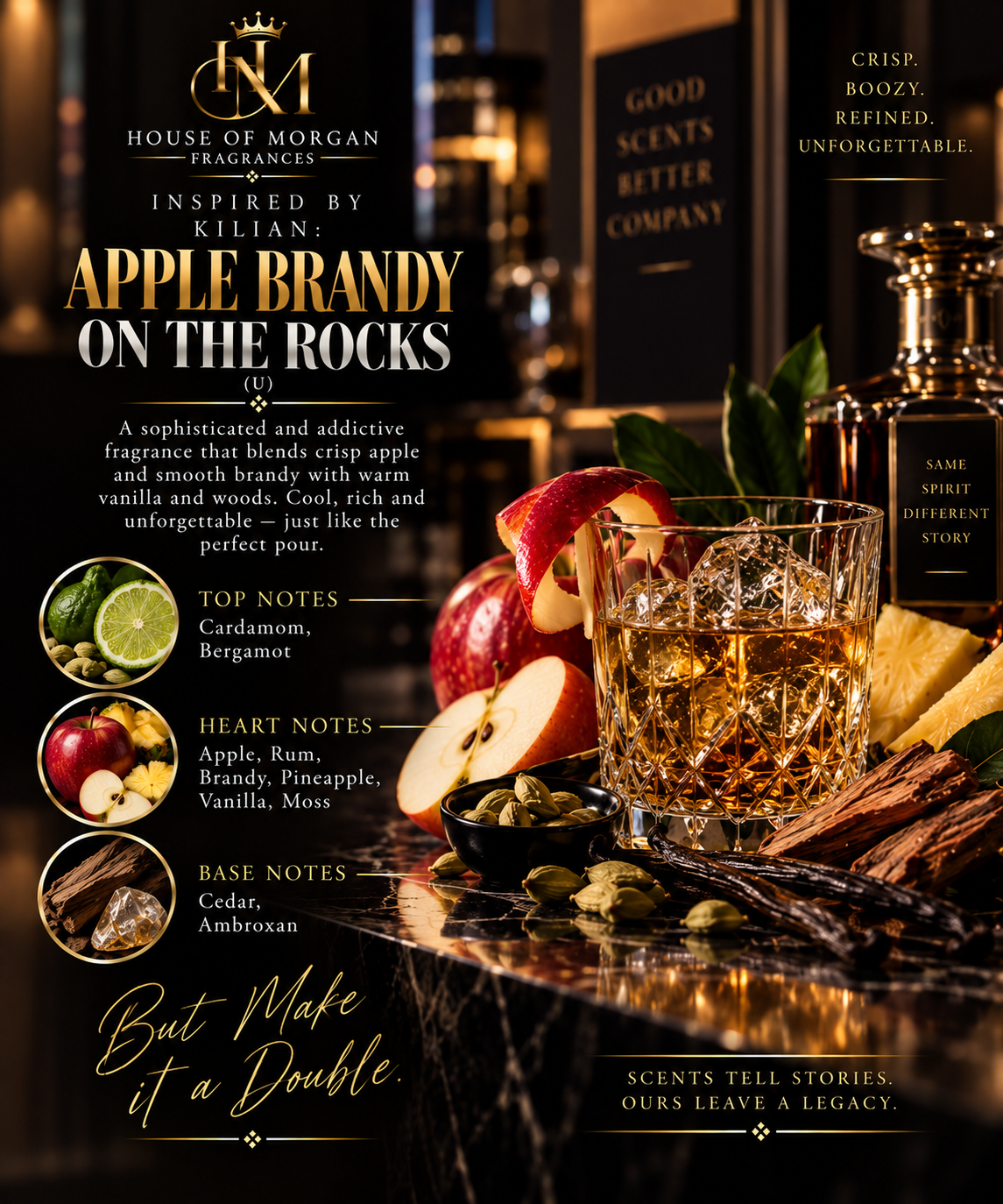 Apple Reserve: Inspired by Kilian Paris Apple Brandy On The Rocks