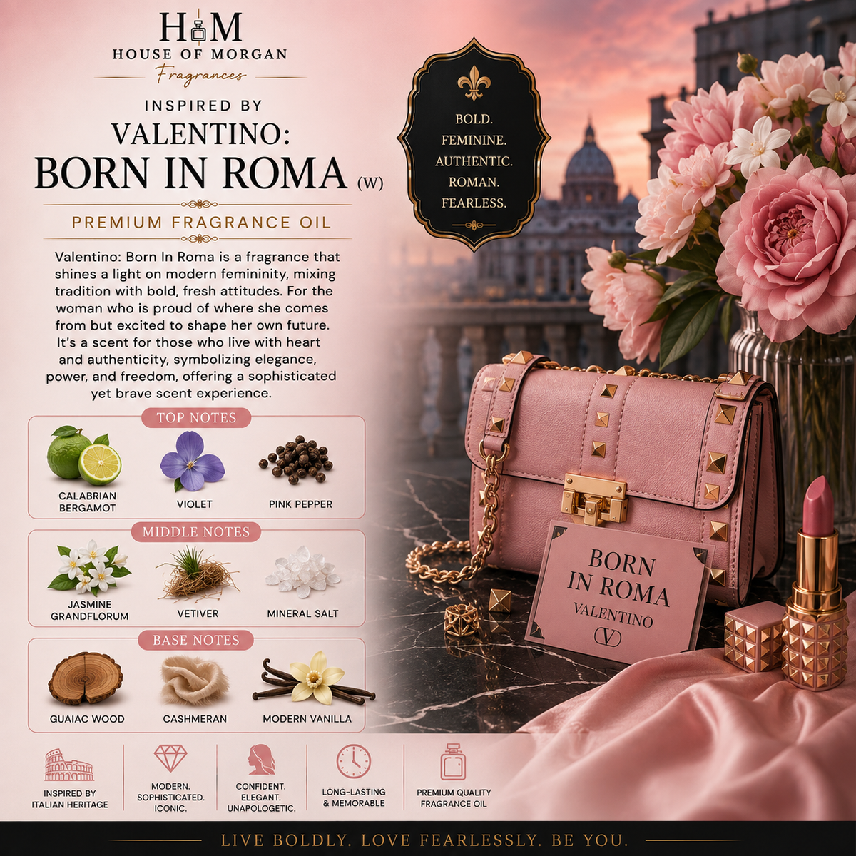 Roman Flower: Inspired by Valentino Born In Roma