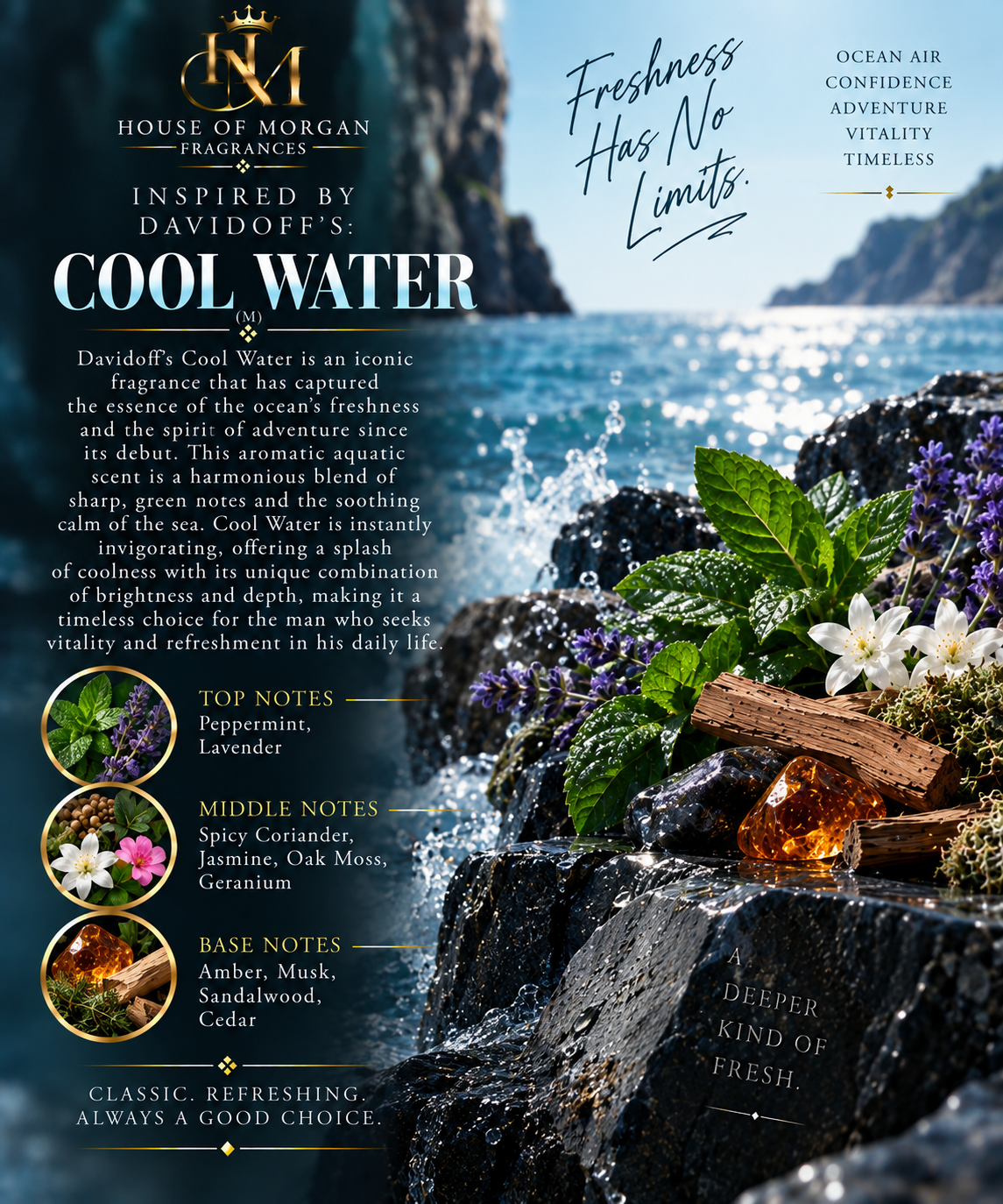 Ocean Rush: Inspired by Davidoff Cool Water