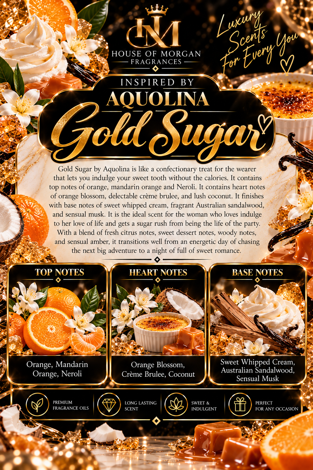 Sweet Gold: Inspired by Aquolina Gold Sugar (W)