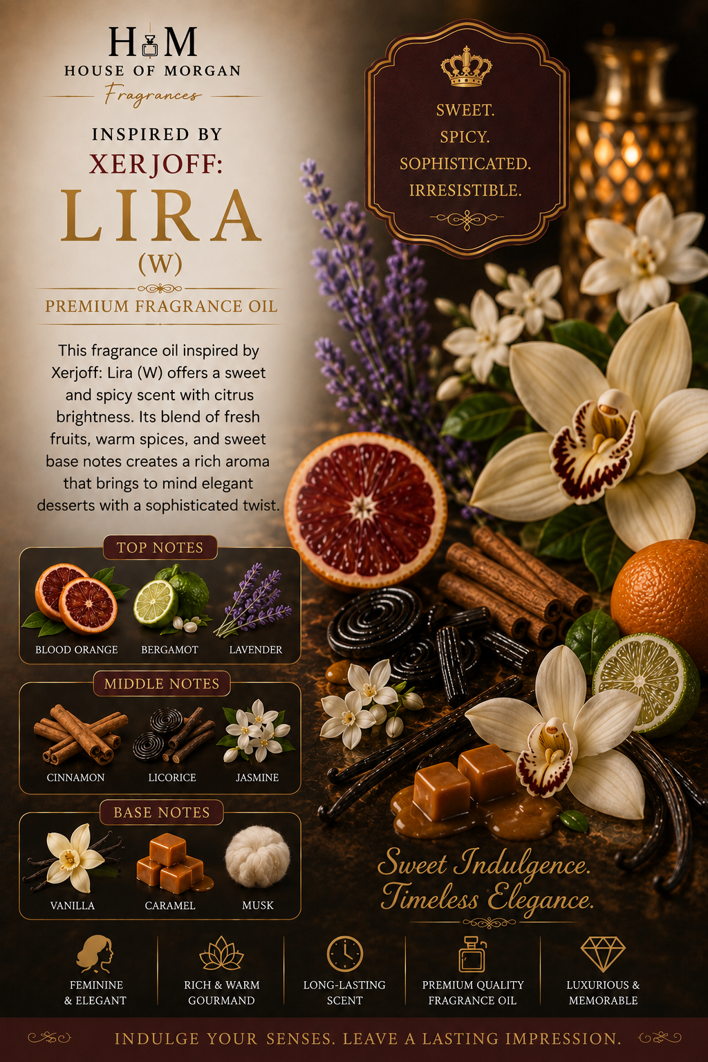 Caramel Citrus: Inspired by Xerjoff Lira