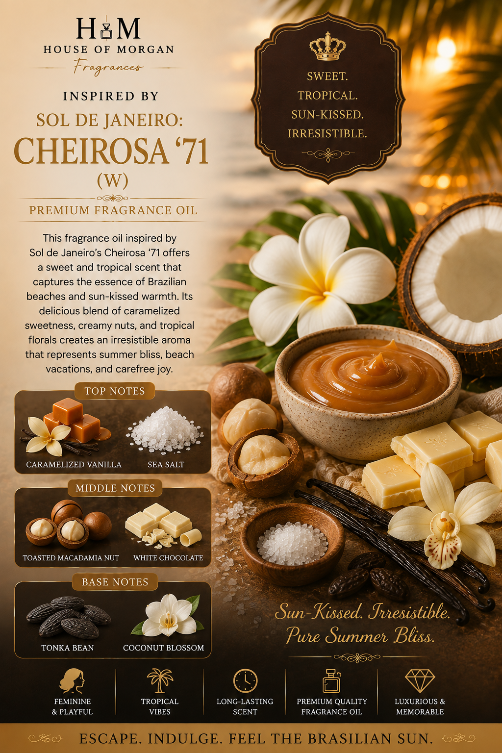 Caramel Crush: Inspired by Sol De Janeiro Cheirosa 71