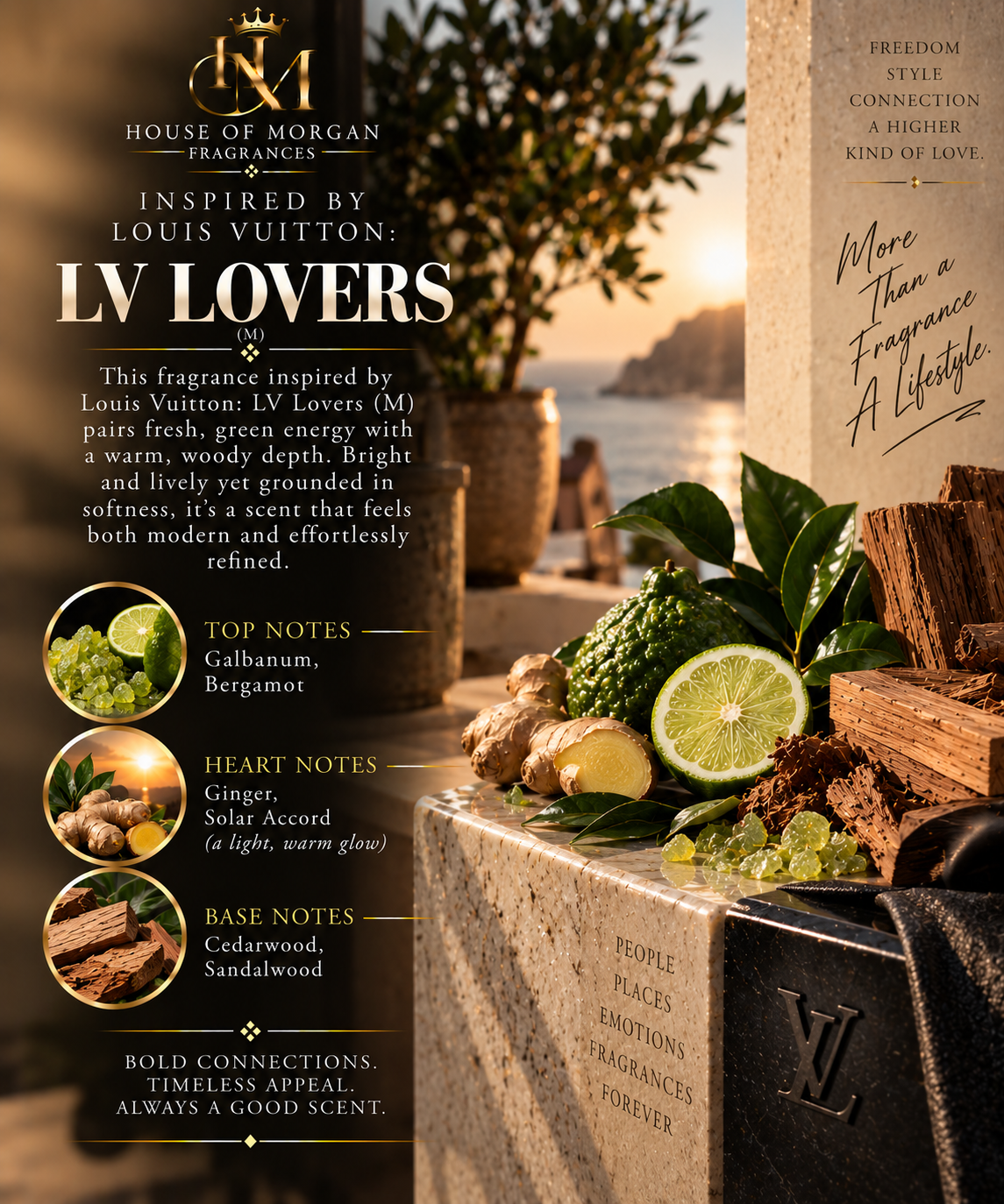 Lovers: Inspired by Louis Vuitton LV Lovers