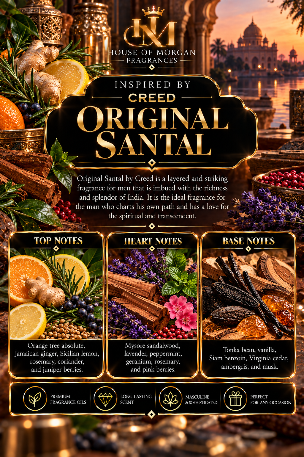Royal Santal: Inspired by Creed Original Santal