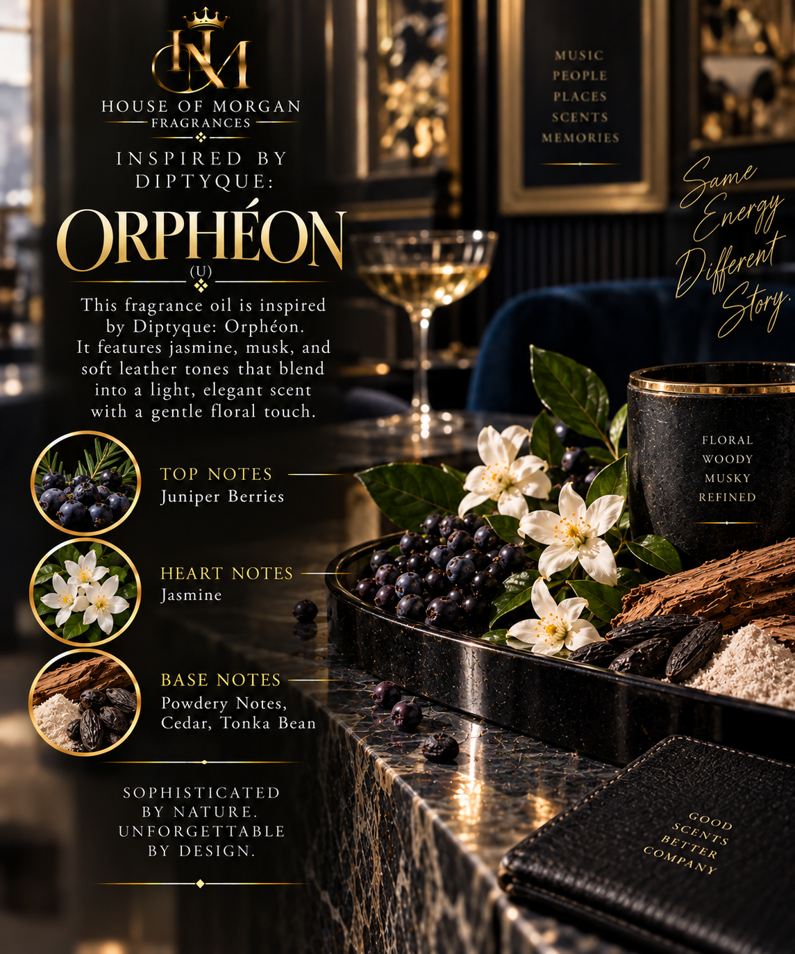 Paris After Dark: Inspired by Diptyque Orpheon Eau de Parfum
