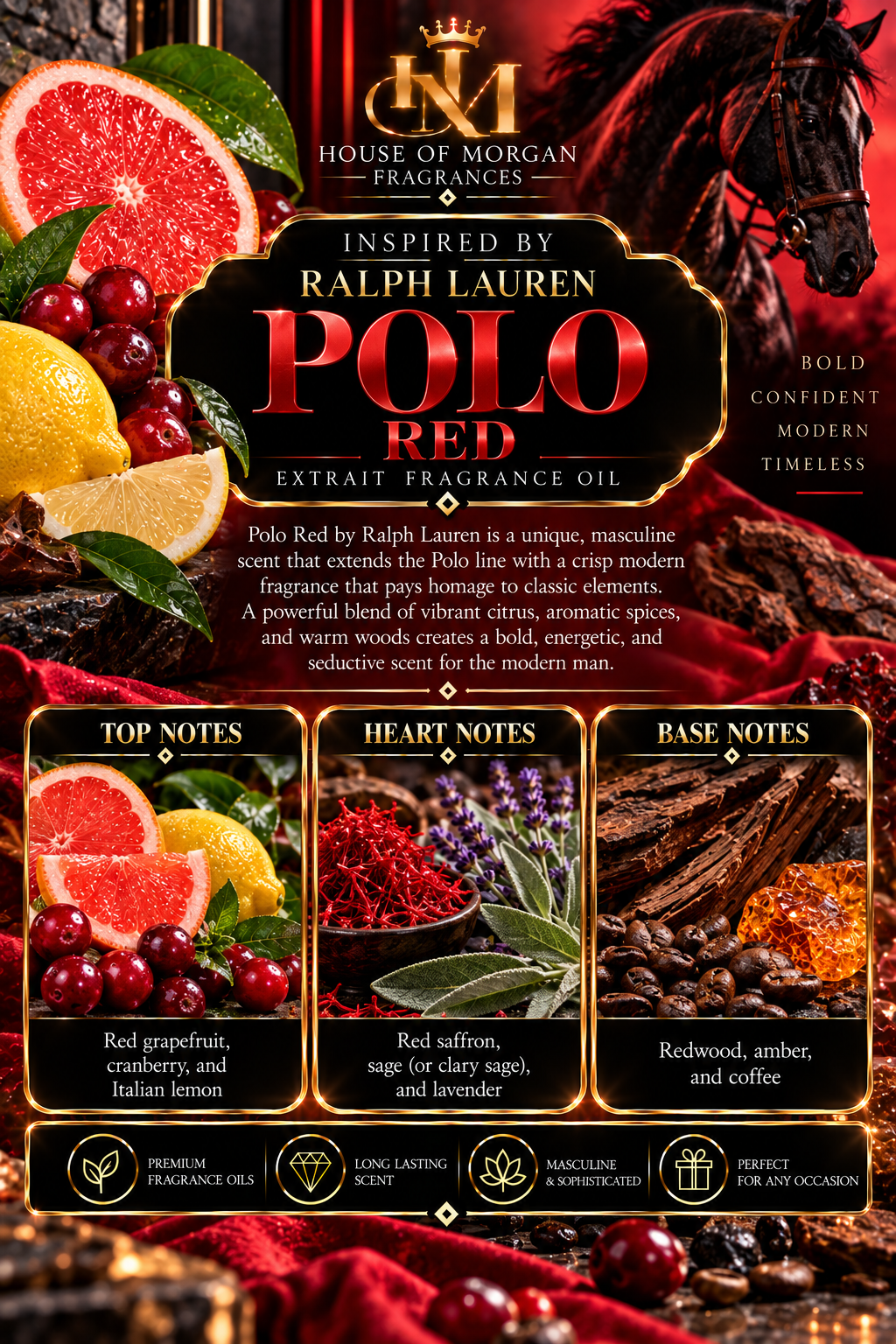 Red Rush: Inspired by Ralph Lauren Polo Red