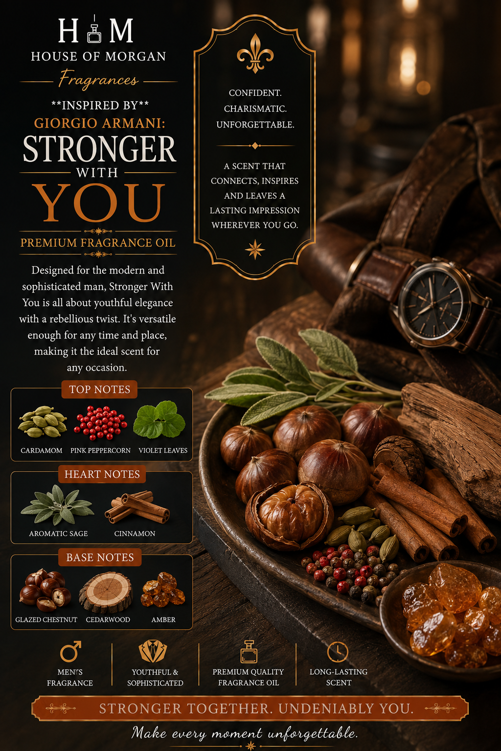 Stronger Together: Inspired by Giorgio Armani Stronger With You
