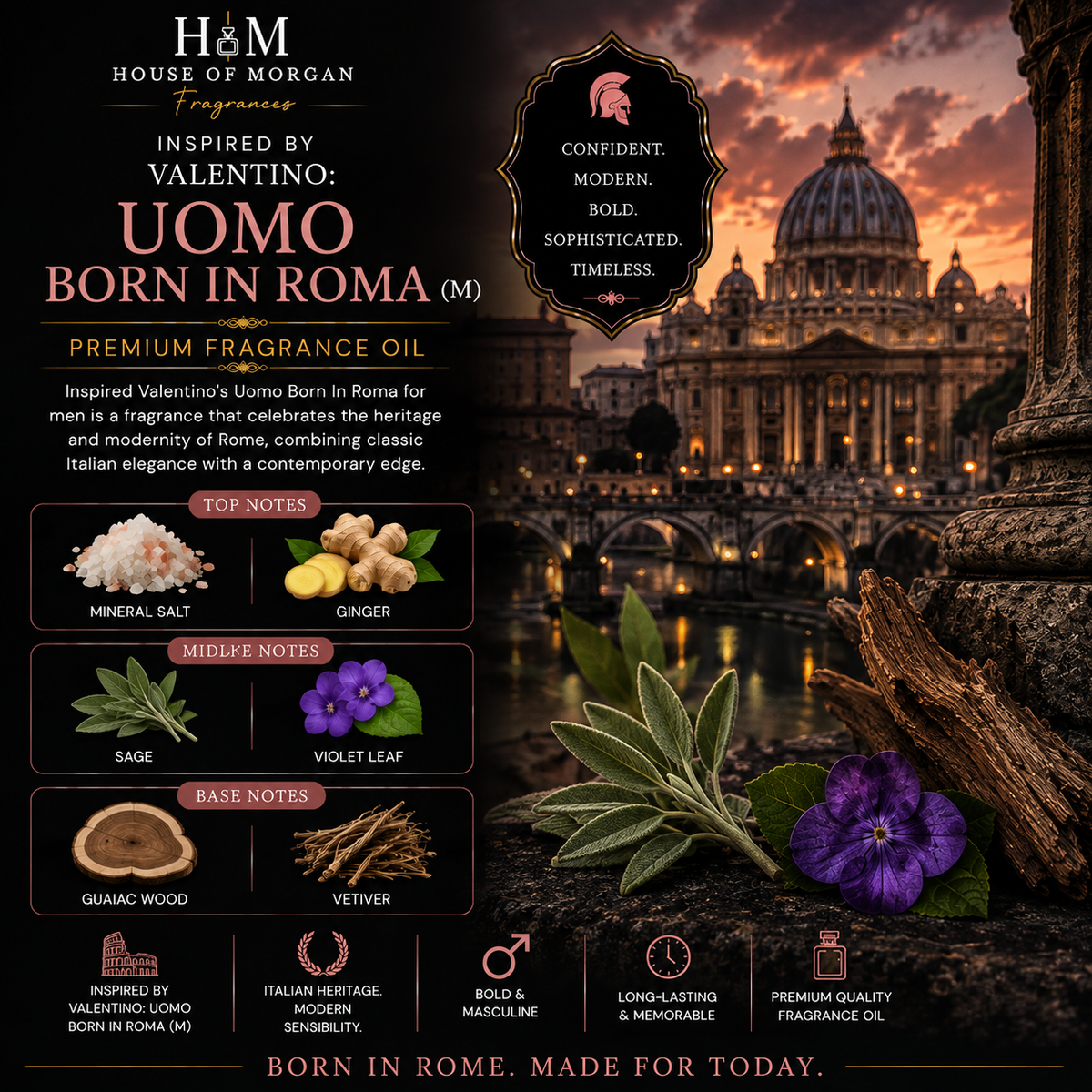 Roman Homme: Inspired by Valentino Uomo Born In Roma